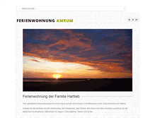 Tablet Screenshot of ferienwohnung-amrum.de